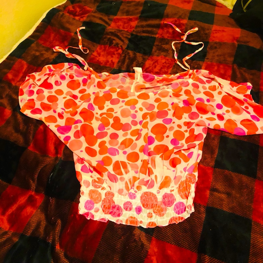 Tie string shirt size S